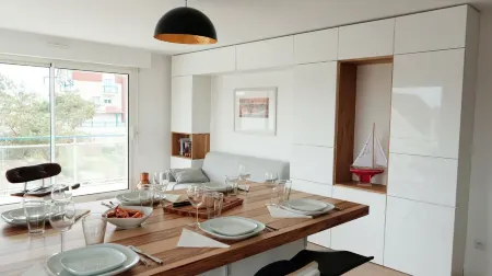 Apartment Le Touquet Paris Plage. Quiet residence, 4 min center / seaside Отели рядом с достопримечательностью «Caravaning Stoneham - Touquet & Co»