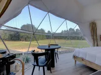 Luxury Glamping Dome “Sol” in countryside with hot/tub near Hot Springs Hotels in Hot Spring County