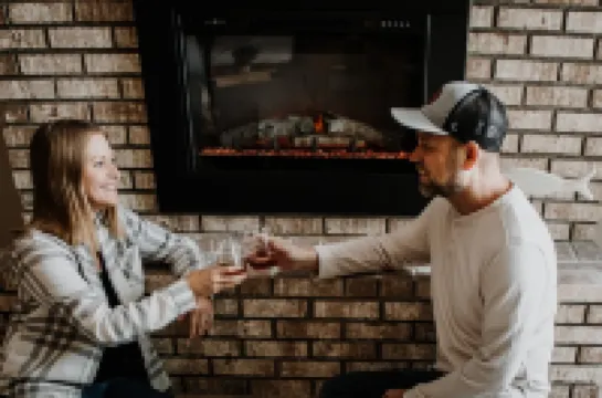 Book Your Cozy Winter Getaway at Sunset Retreat-a Lake Home in Crosslake