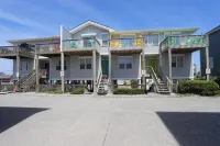 Not quite ocean front, but almost! Just a few steps to the sand! Pet friendly.