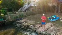 Bass-KIN on the RIver-Tiny House in F'Hope-Waterfront-Kayaks-38Min to Gulf - Alphydda