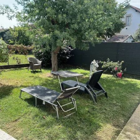 Small apartment with garden