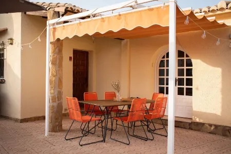 Family-friendly villa with private pool in a fantastic location.