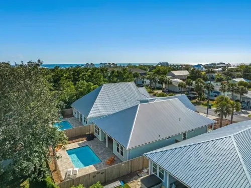 Luxury Walk-to-Beach Retreat  W/ Pool, PCB West End