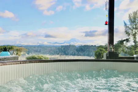 Breathtaking Mt Rainier & Mountain Views, Whole House - Hot Tub / Pool Table