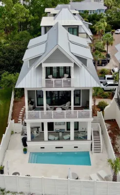 EXQUISITE HOME! Elevator, AMAZING Private Pool, BEACHSIDE OF 30A!
