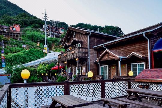 계곡 전경