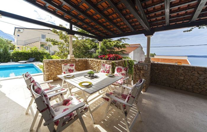 Villa Skalinada - Pool, Sea View & Private Path to Beach I Baška Voda