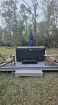 Modern relaxing cabin.  Firepit,  goats on property, and nearby fishing,.
