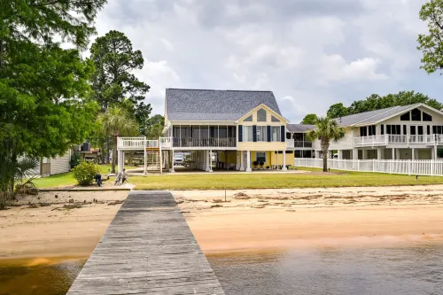 Waterfront Escape with Private Boat Dock - Tranquil Beach Retreat Hotel a Chocowinity