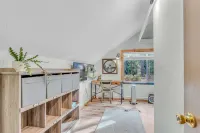 Scenic Deck and Gas Fireplace Retreat - Charming Mountain Escape