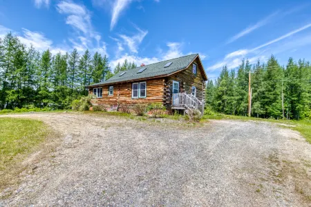 Twin View Log Home Отели в г. Карролл
