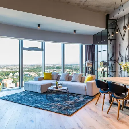 Sky Tower Apartments by Piotr & Michal