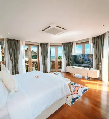 วิลล่าสระว่ายน้ำส่วนตัว 2 ชั้น 3 ห้องนอน