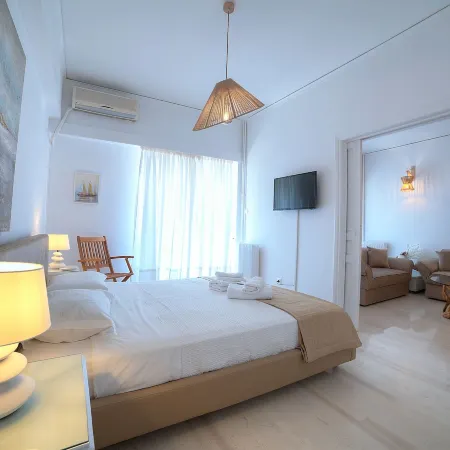 L' Apartment Blanc Dans le Centre de Glyfada