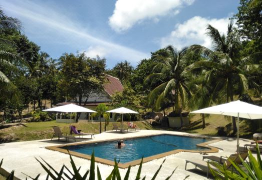 우드론 빌라 객실 발코니 뷰