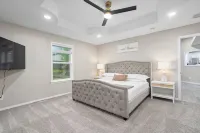 Modern Retreat w/ Hot Tub, Game Room & King Suite More
