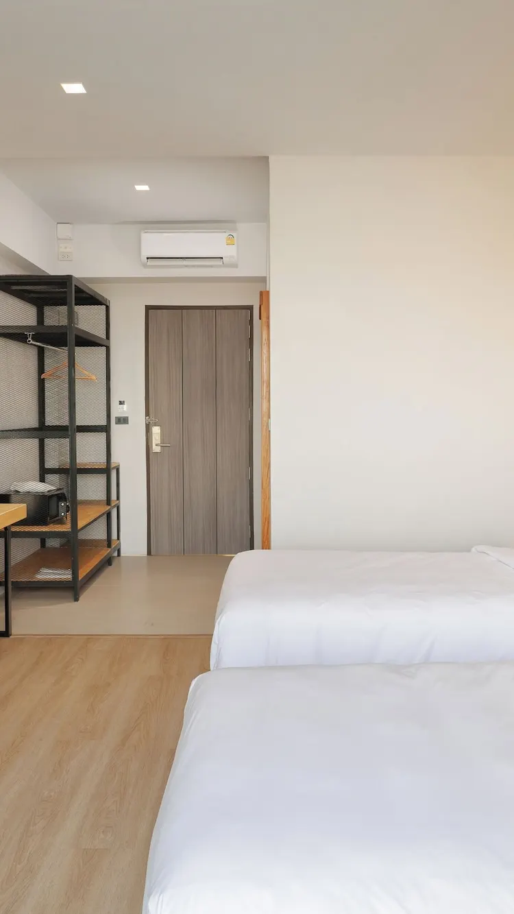 ห้องสุพีเรียร์เตียงแฝดพร้อมวิวสวนสาธารณะ