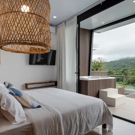 Stylish Volcano Villa w/ Jacuzzi & Private Pool, Volcano Views, Sun Deck, WiFi