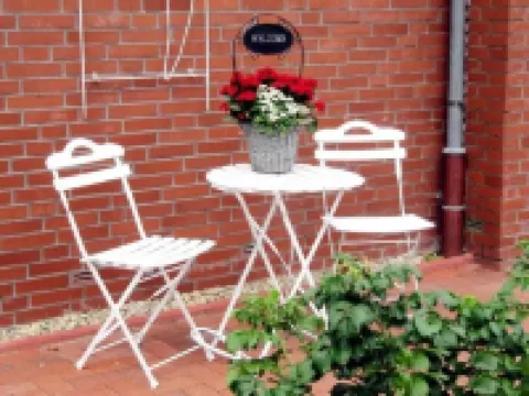 Fewo Schwalbennest 1 in Ditzum - Romantisch, Mediterran, Außergewöhnlich! 耶姆古姆酒店