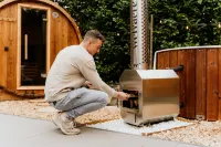 Forest Lodge with Sauna and Hot Tub Hotel a Peel en Maas