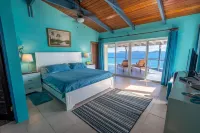 Breathtaking  views , Jacuzzi , open plan house , 5 min to Nanny Cay Beach & Bar