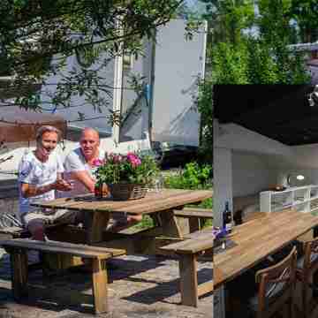 Cosy houseboat studio in the old city center Hotel Exterior