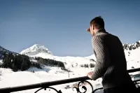 Wellnesshotel Warther Hof - vue sur la montagne