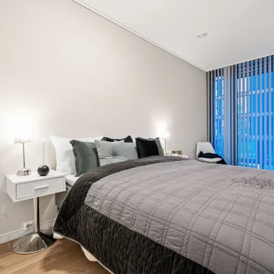 BJØRVIKA Apartments, Solsiden Area, Trondheim City Center Отели рядом с достопримечательностью «Центральный железнодорожный вокзал Тронхейма»