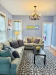 Pet-Friendly Condo in Cape May Historic District - 2 Bedroom with AC and Kitchen