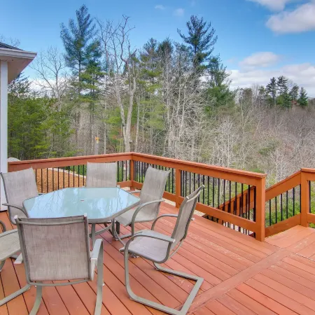 Stunning Nebo Lake House w/ Deck & Views!