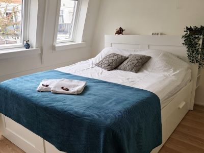 100m2 house near train station and center