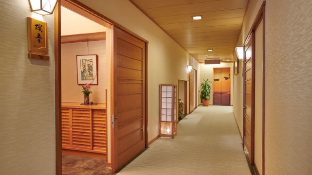 전통 료칸 내부