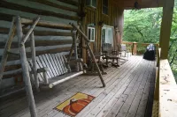 Cozy hand-built cabin in the heart of wine country, near mountains and Mayberry