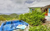 Breathtaking Panoramic Views of the British Virgin Islands from hot tub & pool!