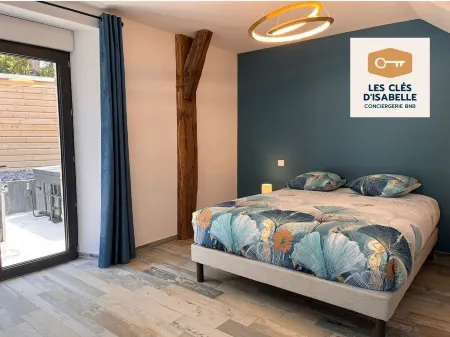 Le Mas Contemporain de Dun Отели в г. Дён-ле-Палестель