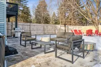 Champions' NSC Retreat HotTub Grill FirePit Fenced 블레인 호텔