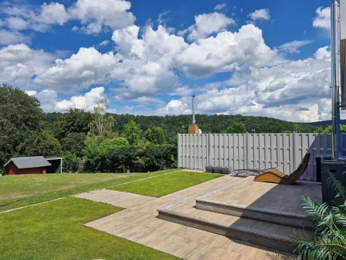 Blue Nature Unique vacation home in the Extertal/Rott vacation park