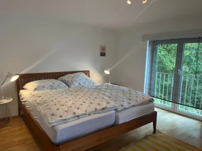 Lake Starnberg: Maisonette with wood-burning stoves, balcony, bathrooms Hotels near Lake Starnberg