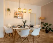 Maremar Apartments Familienidyll Boxspringbett Küche Waschen Parkplatz