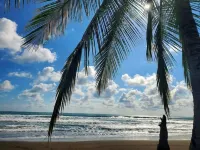 Gorgeous sunsets at brand new Casa Arbol DelMar Hotels in Savegre