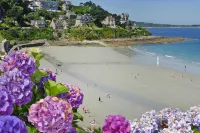 Holiday Home Locquirec by Sandy Beach