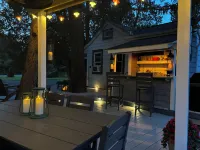 Loblolly Cottage - Enchanting Retreat set among towering pines.