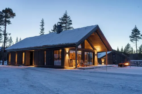 Luxury Holiday Home, Skiing, Sauna, Remote Office Hotels in Nes