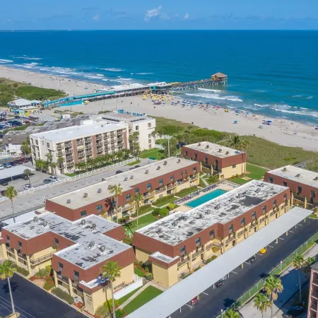 Cocoa Beach Club - Oceanfront Condos with Pool Next to Pier and Port Canaveral