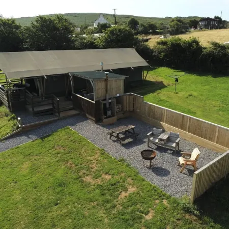 Worms Head - Safari Tent - Llangennith