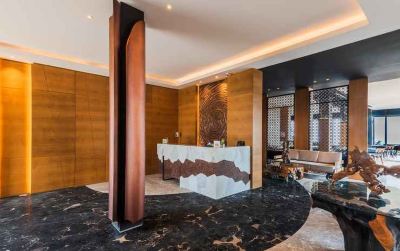 フロントデスク パドマサリ リゾート ロビナの写真