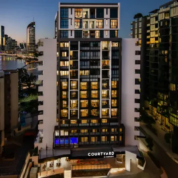 Courtyard by Marriott Brisbane South Bank Отели рядом с достопримечательностью «Открытый развлекательный комплекс Riverstage»