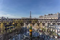 Hotel La Comtesse Tour Eiffel - romantis