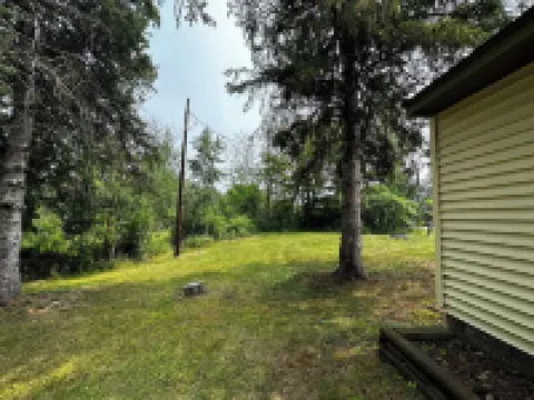 Cute Cabin on Big Pine Lake with a Large Fenced Yard and Lake Access
